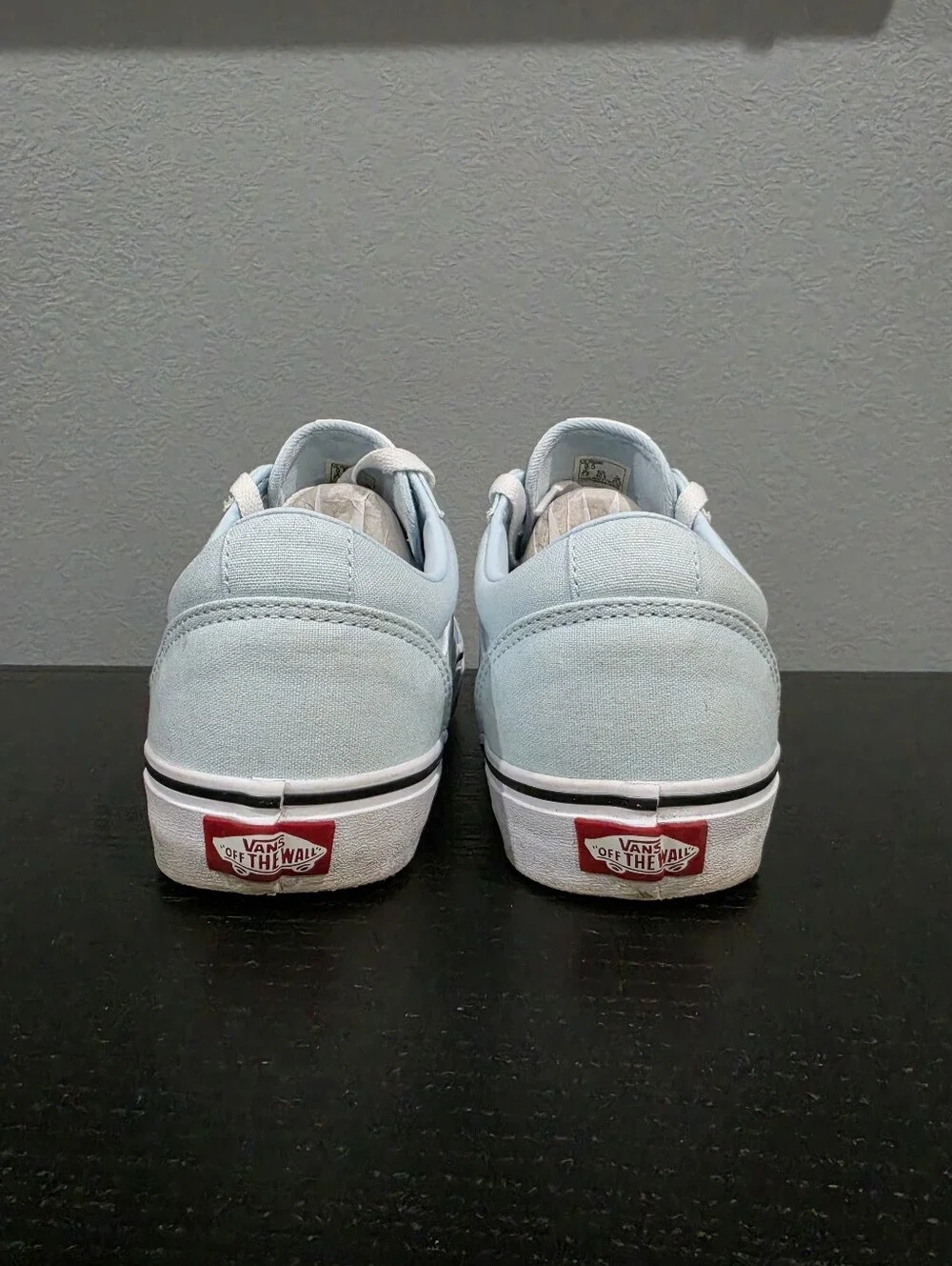 VANS Ward Delicate Blue Low Top Sneakers | Unisex Size W 9.5 / M 8